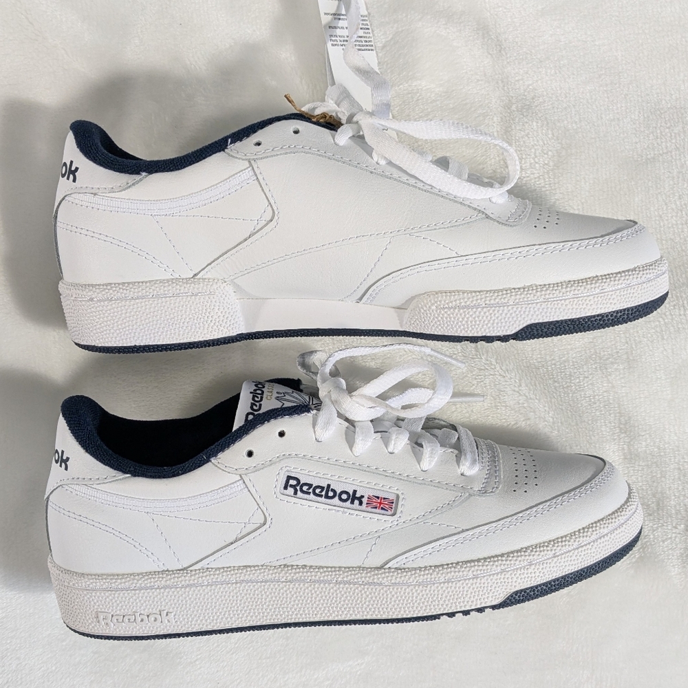 NWT Reebok Club C 85 Tennis Shoes Sneakers Men Size 6 Women Size 7 - Picture 2 of 9